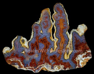 Cathedral Agate, 11.5 cm