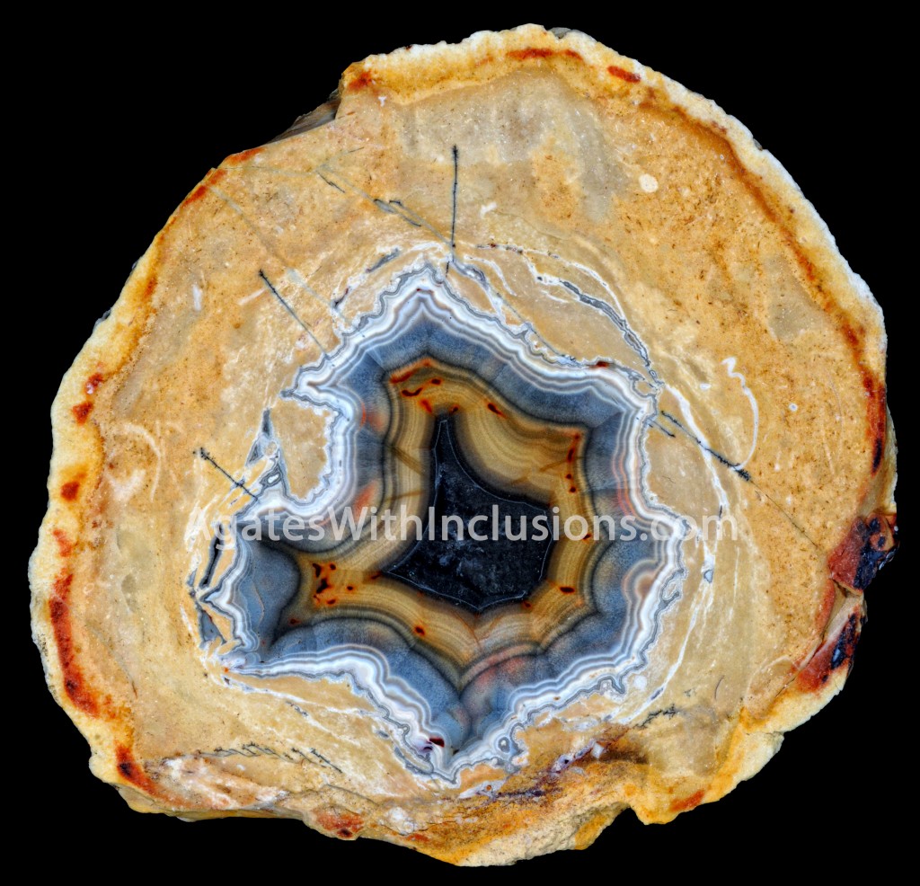 Missouri Agates With Inclusions