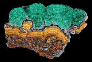 Sagenite In Malachite, 5.2 cm